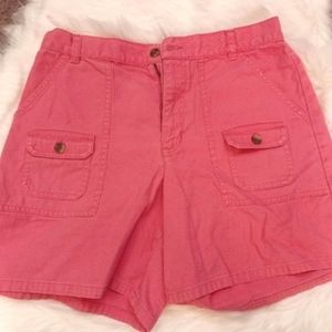 Jones Wear Pink Cargo Mom Shorts 8